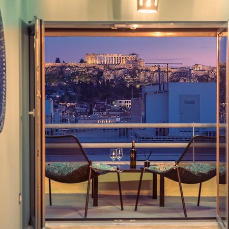 Acropolis View Mini Sky Suite & Hot Tub Афины Экстерьер фото