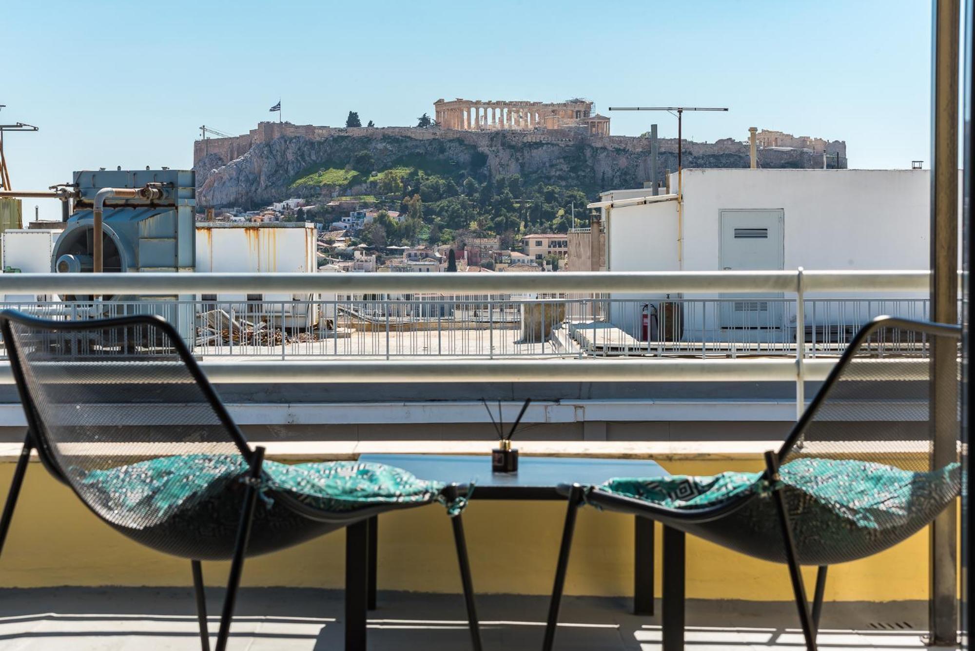 Acropolis View Mini Sky Suite & Hot Tub Афины Экстерьер фото