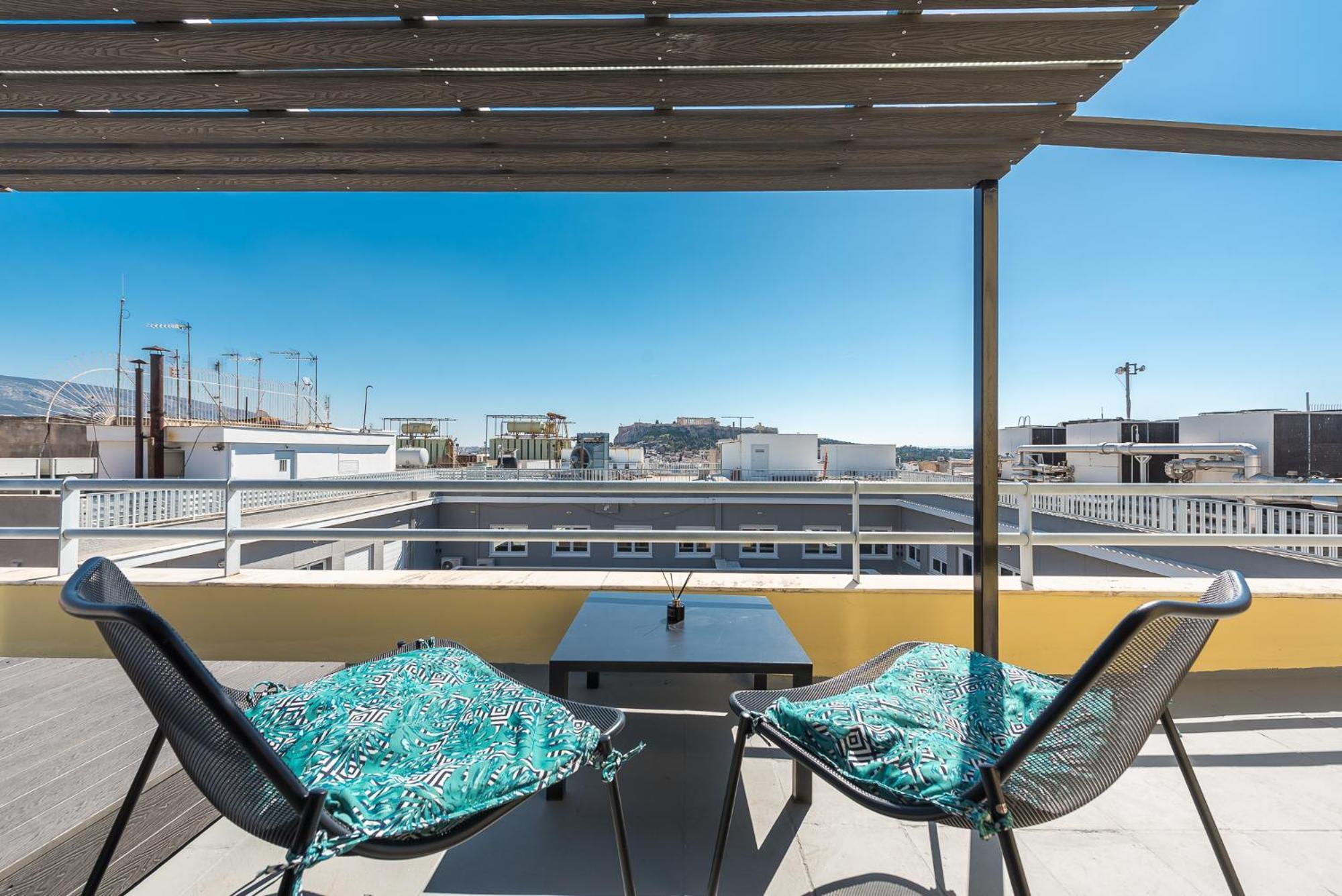 Acropolis View Mini Sky Suite & Hot Tub Афины Экстерьер фото