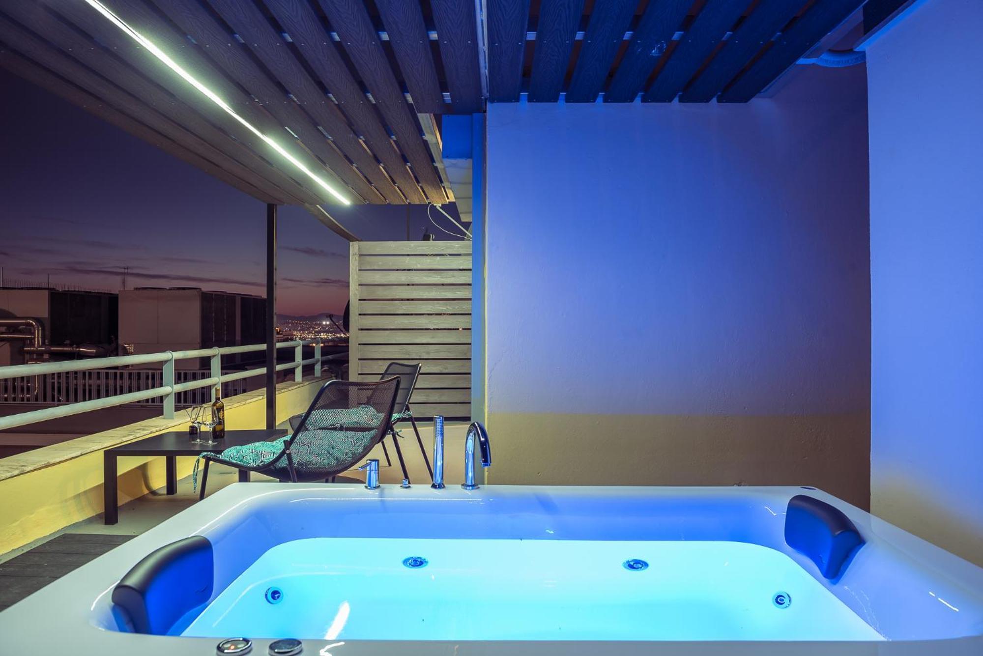 Acropolis View Mini Sky Suite & Hot Tub Афины Экстерьер фото